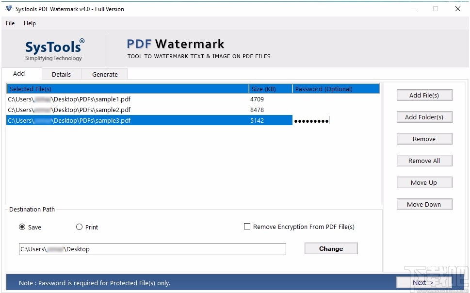 SysTools PDF Watermark(PDF水印添加工具)