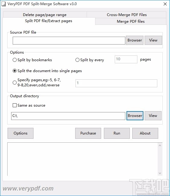 VeryPDF PDF Split-Merge(PDF文件拆分软件)