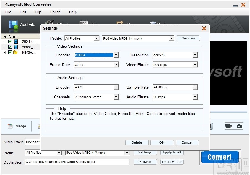 4Easysoft MOD Converter(MOD视频转换器)