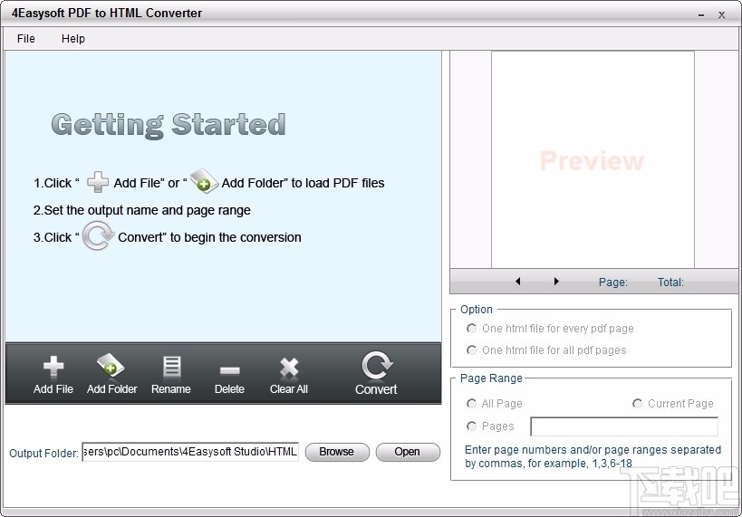 4Easysoft PDF to HTML Converter(PDF转HTML软件)