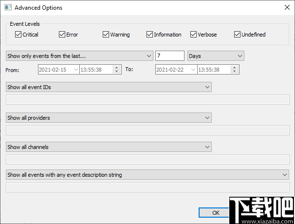 FullEventLogView(Windows事件日志查看工具)