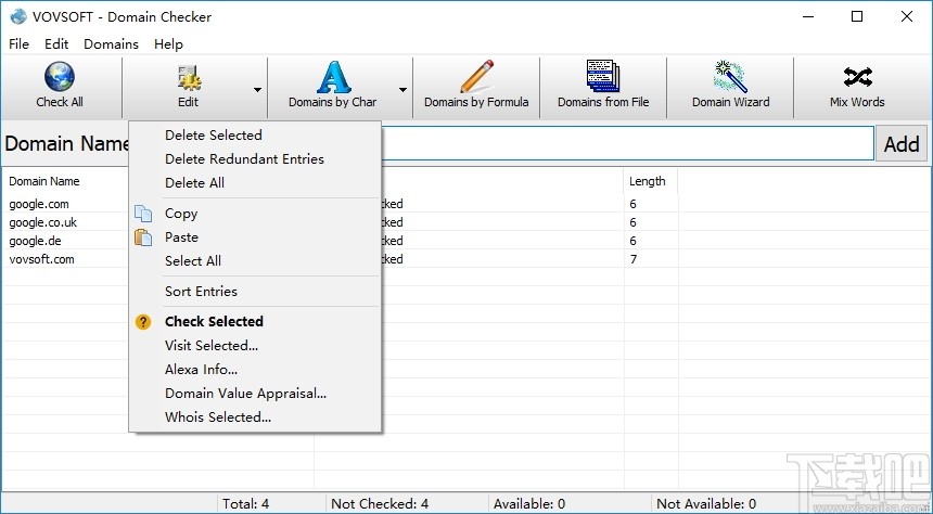 Domain Checker(域名检测工具)