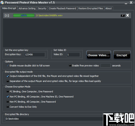 Password Protect Video Master(视频加密保护工具)