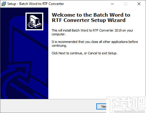 Batch Word to RTF Converter(Word转RTF软件)