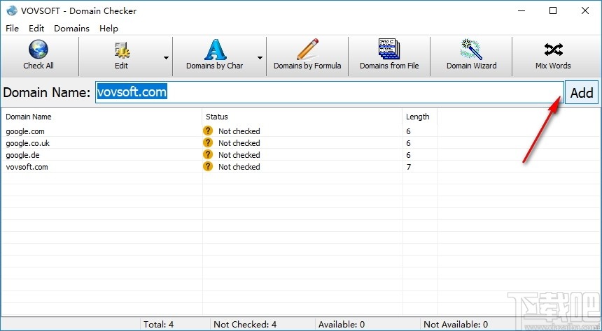 Domain Checker(域名检测工具)