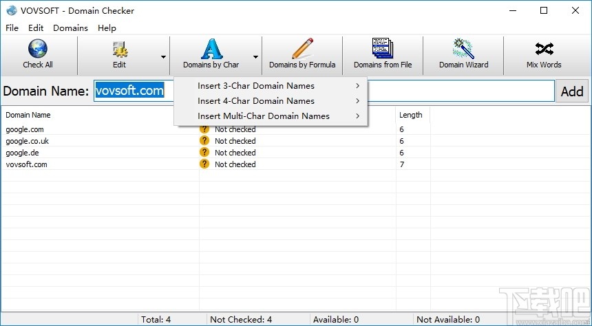 Domain Checker(域名检测工具)