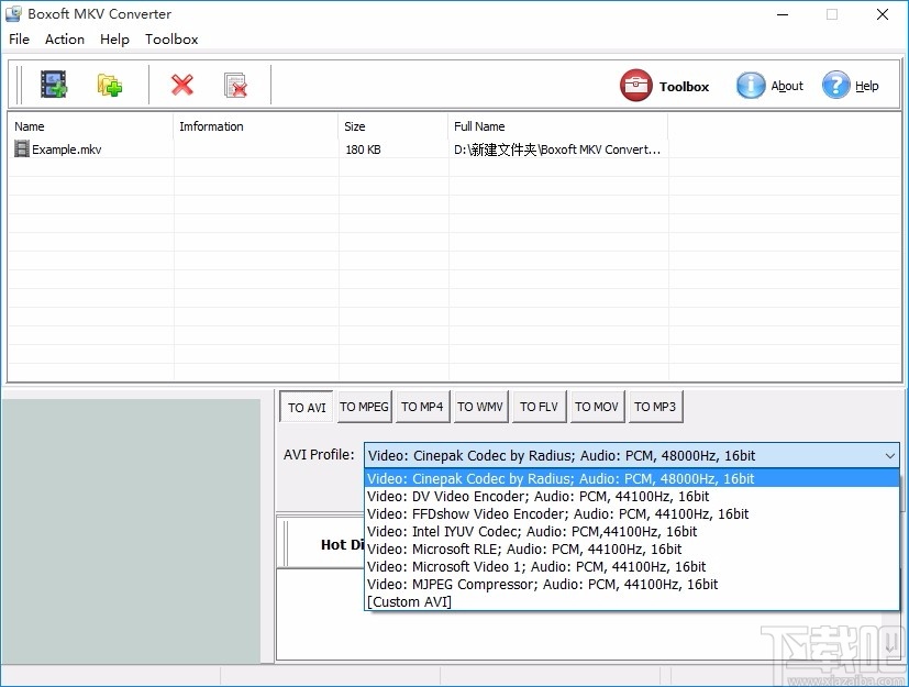 Boxoft MKV Converter(MKV视频转换工具)