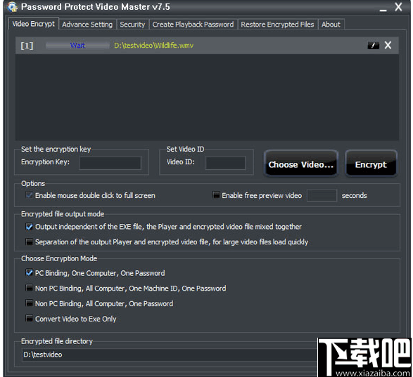 Password Protect Video Master(视频加密保护工具)