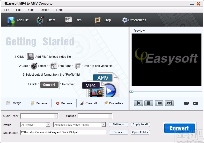 4Easysoft MP4 to AMV Converter(多功能视频转换器)