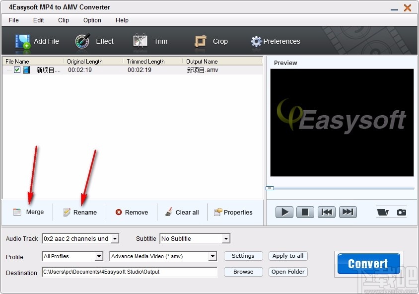 4Easysoft MP4 to AMV Converter(多功能视频转换器)