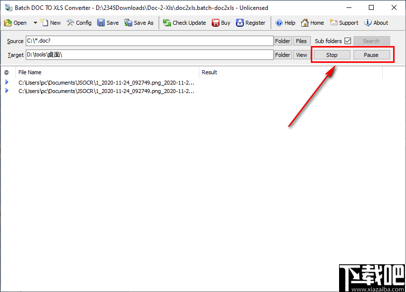 Batch DOC TO XLS Converter(文档转Excel软件)