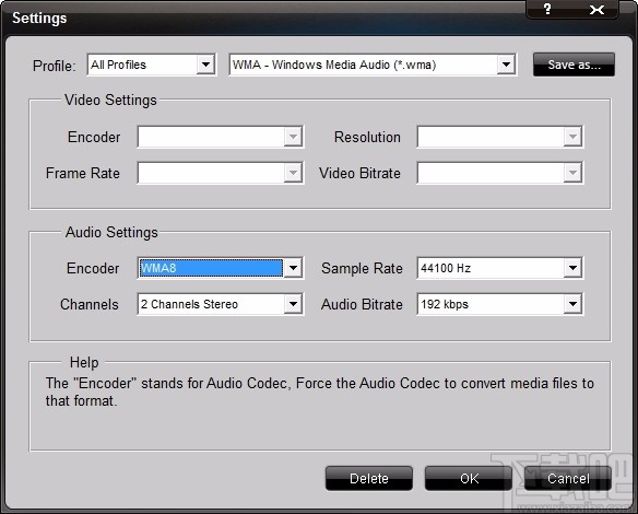 4Easysoft TS to WMA Converter(TS转WMA音频转换器)