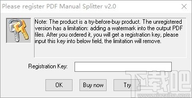 VeryPDF PDF Manual Splitter(PDF分割软件)