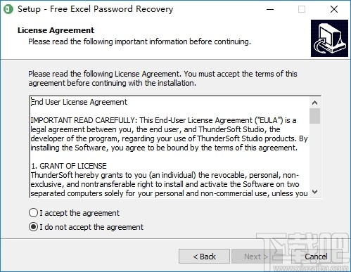 Free Excel Password Recovery(密码恢复软件)