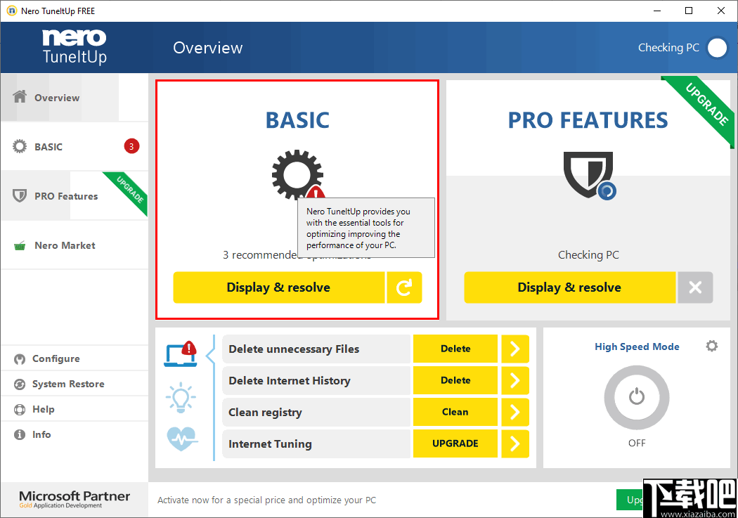 Nero TuneItUp Free(电脑优化软件)