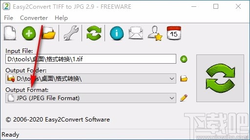 Easy2Convert TIFF to JPG(TIFF转JPG工具)