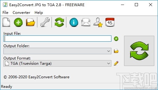 Easy2Convert JPG to TGA(JPG转TGA工具)