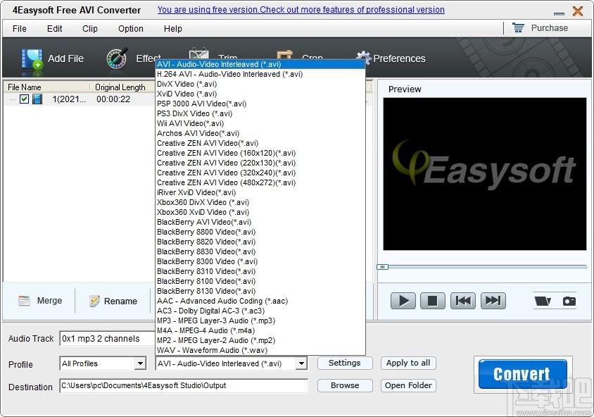 4Easysoft Free MOV Converter(免费MOV视频转换器)