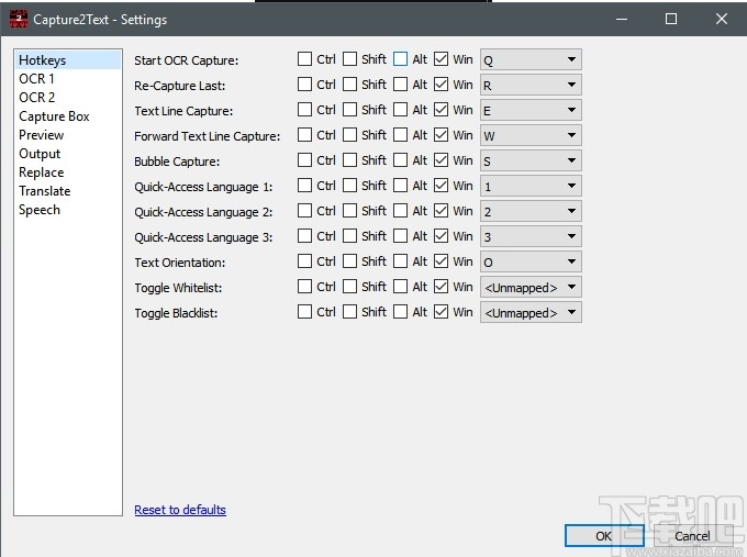 Capture2Text(图片文字识别工具)