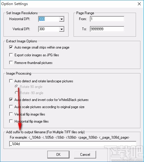 VeryPDF PDF to TIFF Extractor(PDF到TIFF提取器)