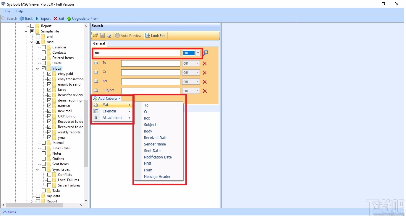 SysTools MSG Viewer(MSG文件查看)