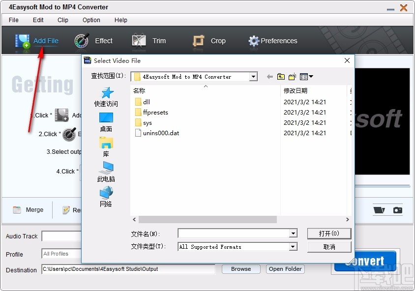 4Easysoft Mod to MP4 Converter(Mod至MP4转换工具)