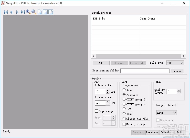 VeryPDF PDF to Image Converter(PDF转图片转换器)