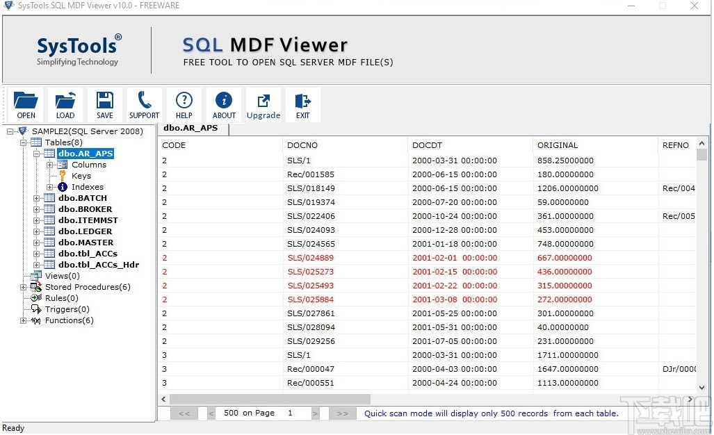 SysTools MDF Viewer(MDF文件管理器)