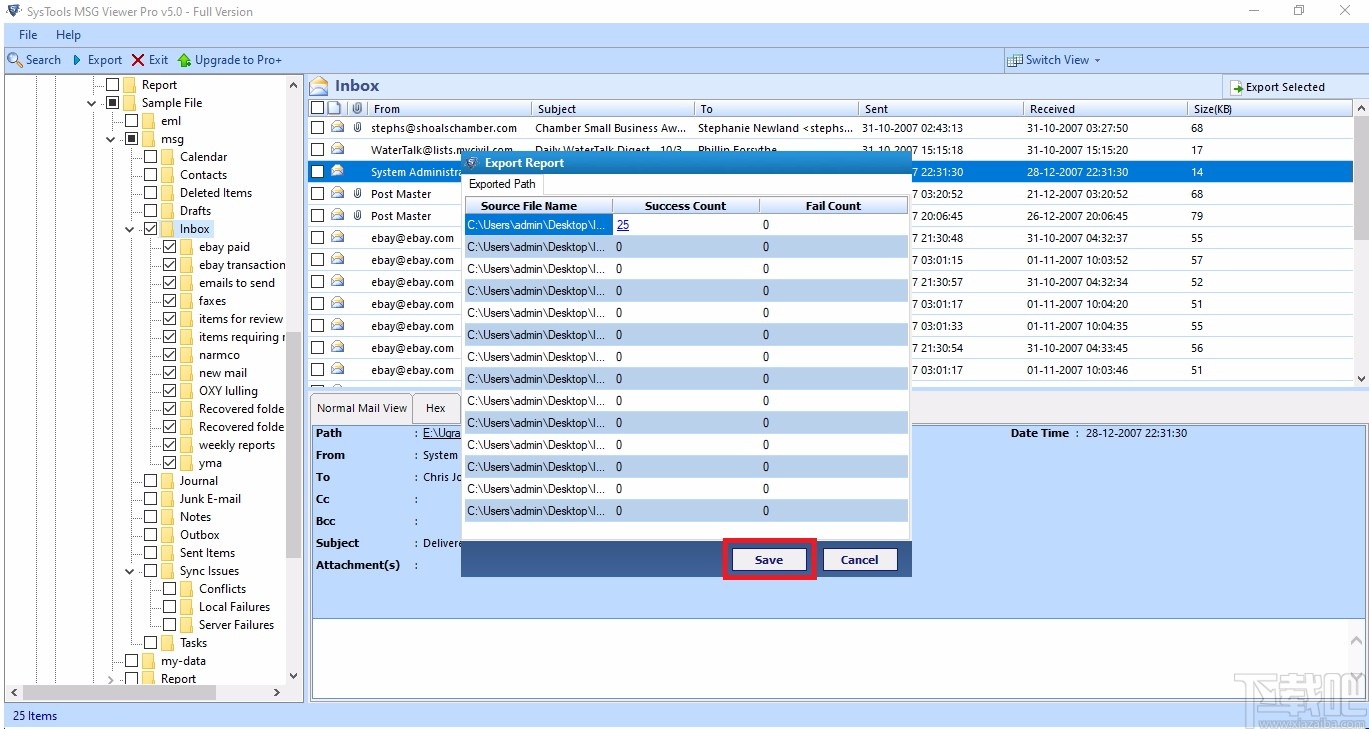 SysTools MSG Viewer(MSG文件查看)