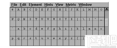 FontForge(字体编辑软件)