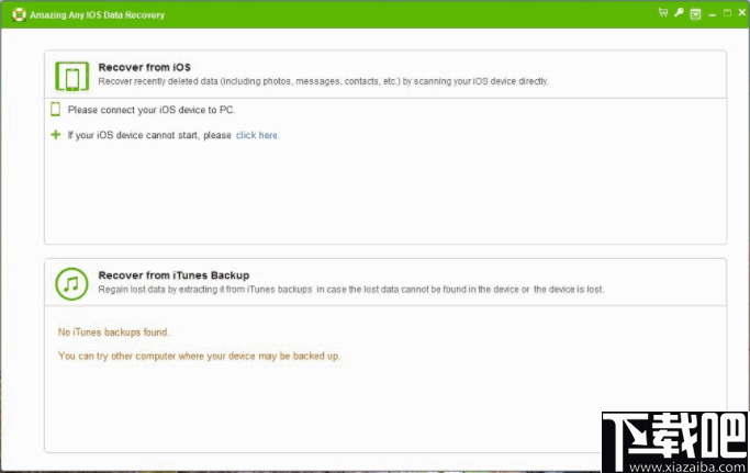 Amazing Any iOS Data Recovery(iOS数据恢复工具)