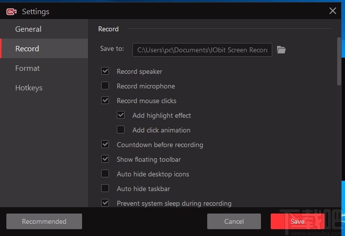 IObit Screen Recorder(录屏软件)