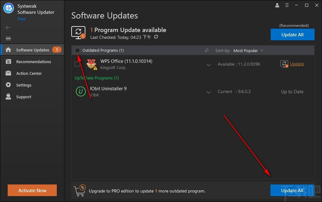 Systweak Software Updater(软件更新软件)