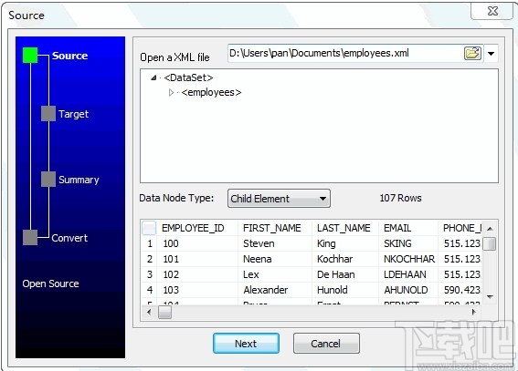 XmlToSqlite(Xml导入Sqlite工具)