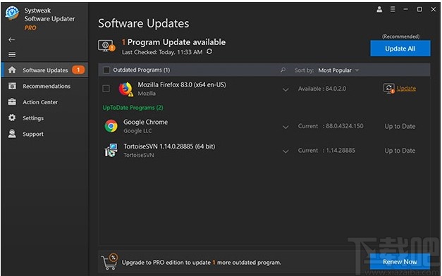 Systweak Software Updater(软件更新软件)