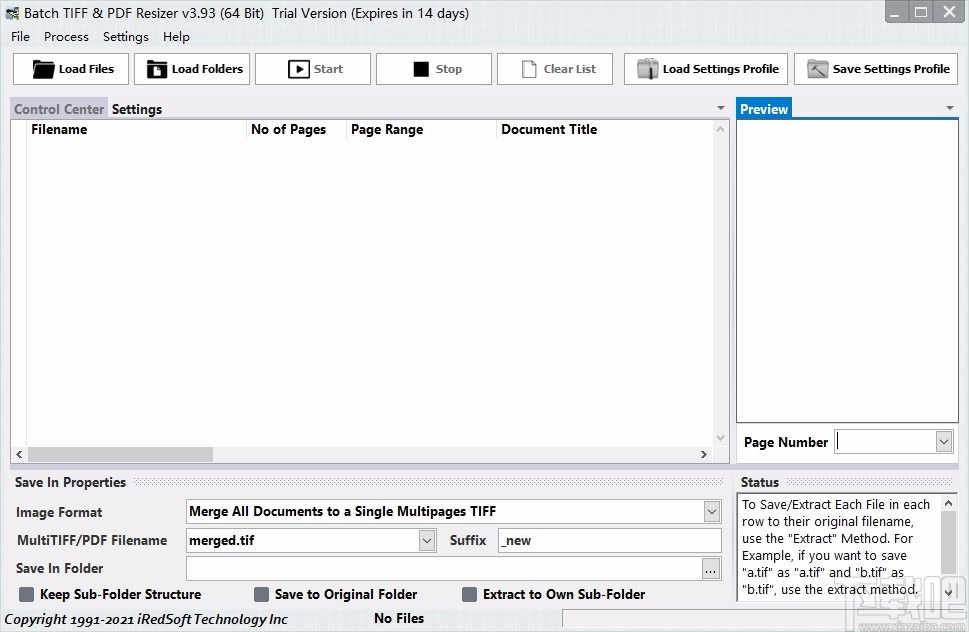 Batch TIFF PDF Resizer(PDF文件处理软件)