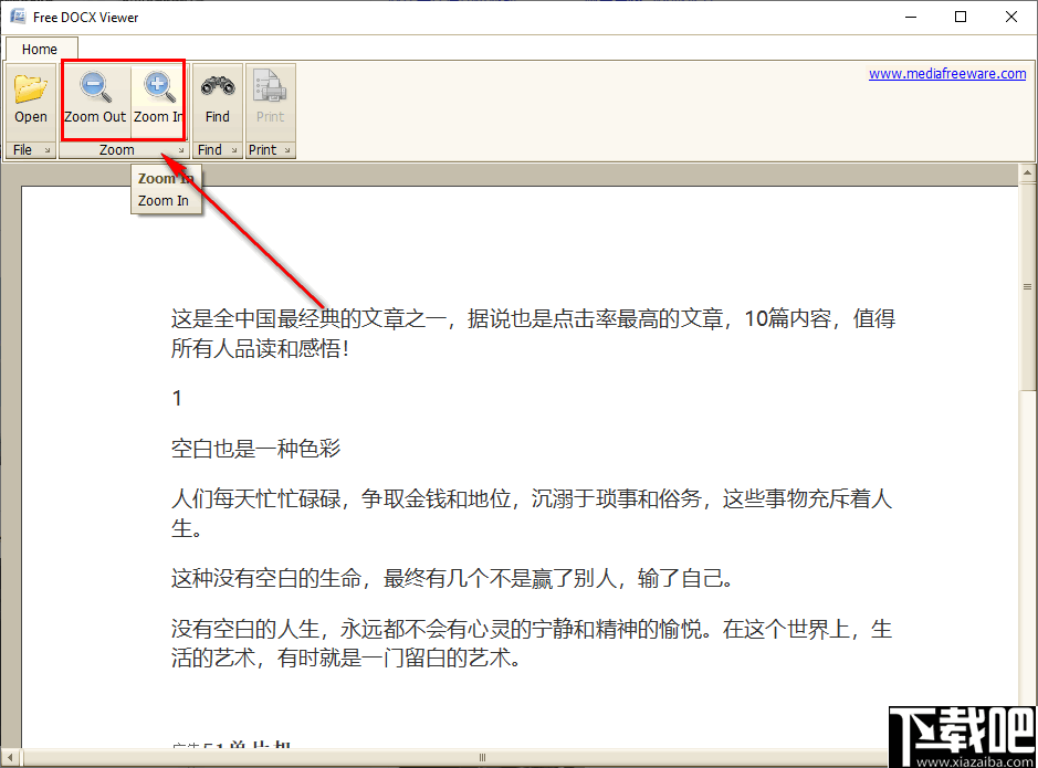 Free Docx Viewer(DOCX文件阅读器)