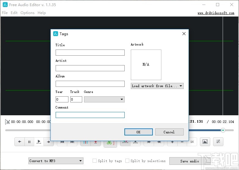 DVDVideosoft Free Audio Editor(音频编辑软件)