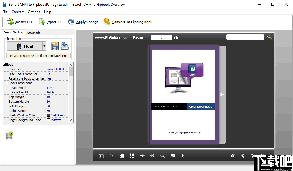 Boxoft CHM to Flipbook(CHM转Flipbook工具)
