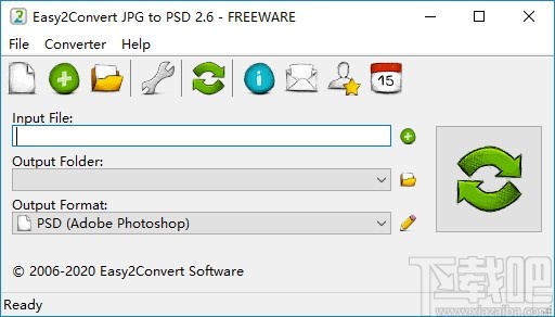 Easy2Convert JPG to PSD(JPG转PSD图片转换器)