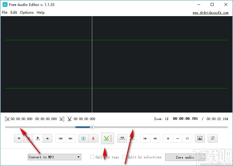 DVDVideosoft Free Audio Editor(音频编辑软件)