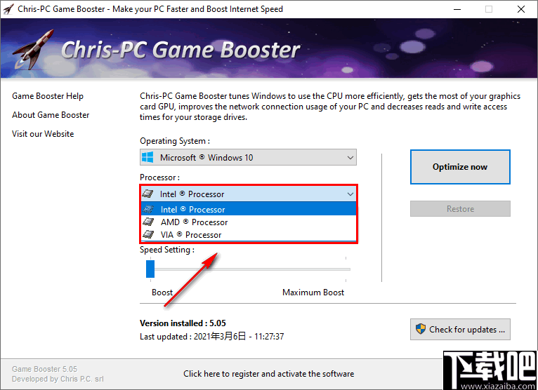 Chris-PC Game Booster(游戏性能提升软件)