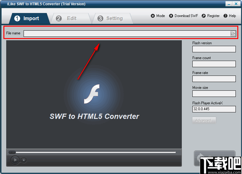 iLike SWF to HTML5 Converter(SWF转HTML5工具)