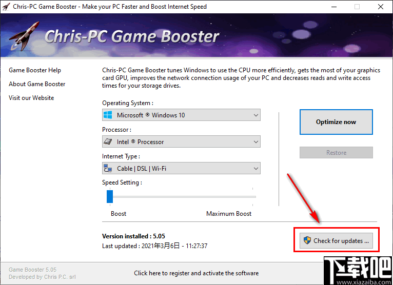 Chris-PC Game Booster(游戏性能提升软件)
