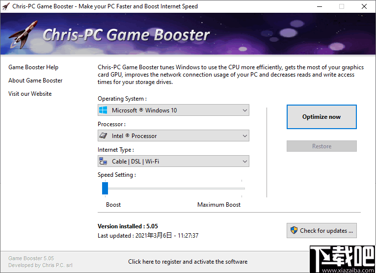 Chris-PC Game Booster(游戏性能提升软件)