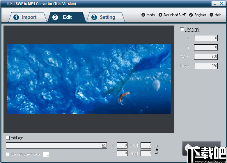 iLike SWF to MP4 Converter(SWF转MP4转换器)