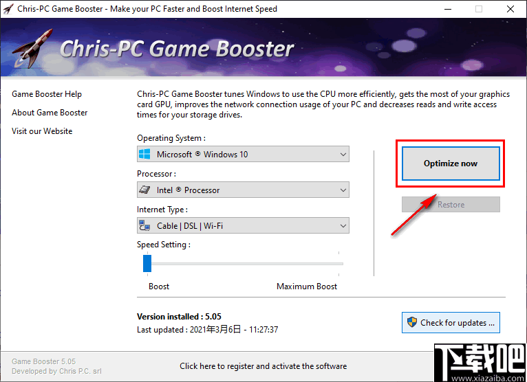 Chris-PC Game Booster(游戏性能提升软件)