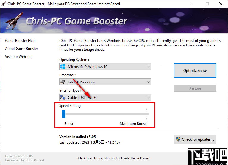 Chris-PC Game Booster(游戏性能提升软件)