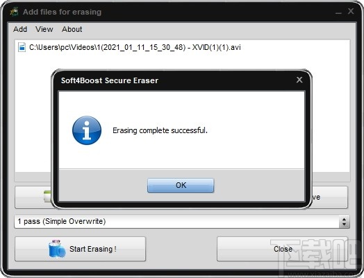 Soft4Boost Secure Eraser(硬盘数据清除工具)