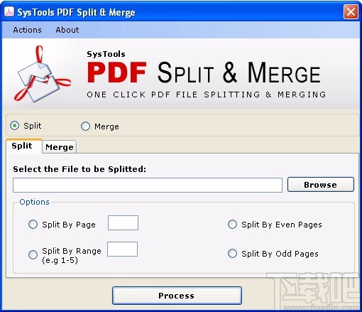 pdf文件分割合并器(SysTools PDF Split & Merge)